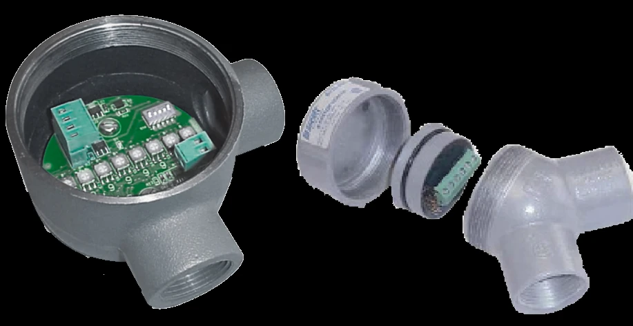 Blancett K-Factor Scaler and IFC frequency converters (Badger Meter) for turbine meter signal conditioning
