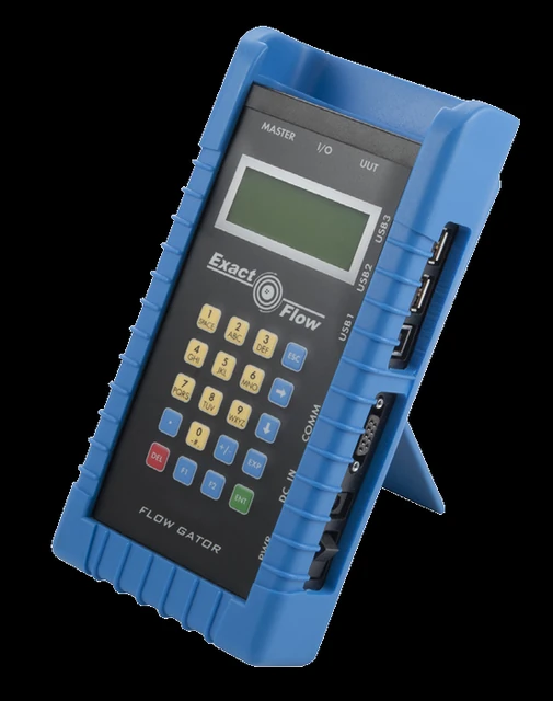 Cox MIL-PRF-7024 wet calibration certificate and K-factor for a precision turbine flow meter (Badger Meter)