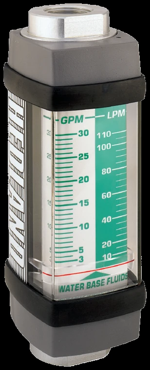 Hedland water-based and emulsion fluid variable-area flow meter (Badger Meter)
