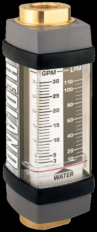 Hedland water and other liquids variable-area flow meter (Badger Meter)